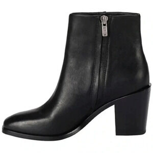 FRYE Georgia black soft vintage leather short ankle Chelsea boots booties sz8.5M